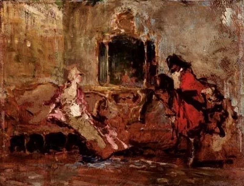 Scena settecentesca